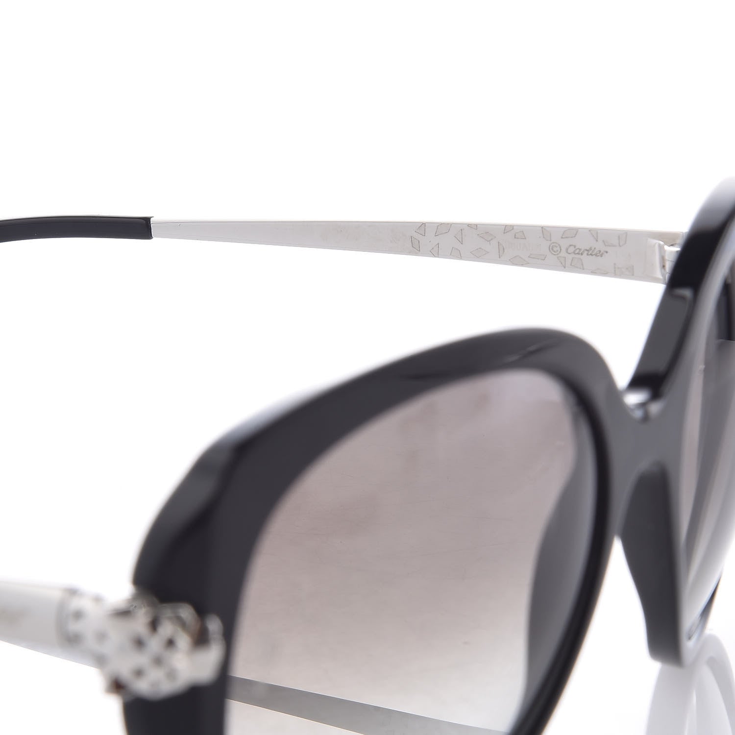 Cartier Panthere Wild De Sunglasses Black 5 of 8