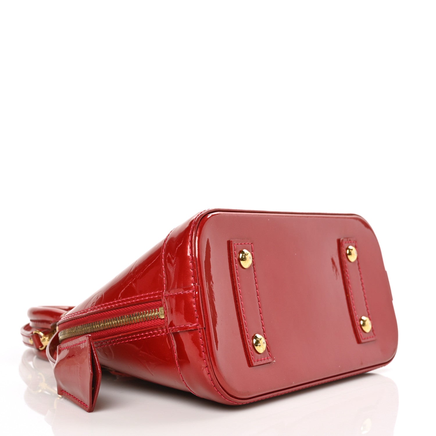 Louis Vuitton Vernis Alma BB Pomme D'Amour 3 of 5