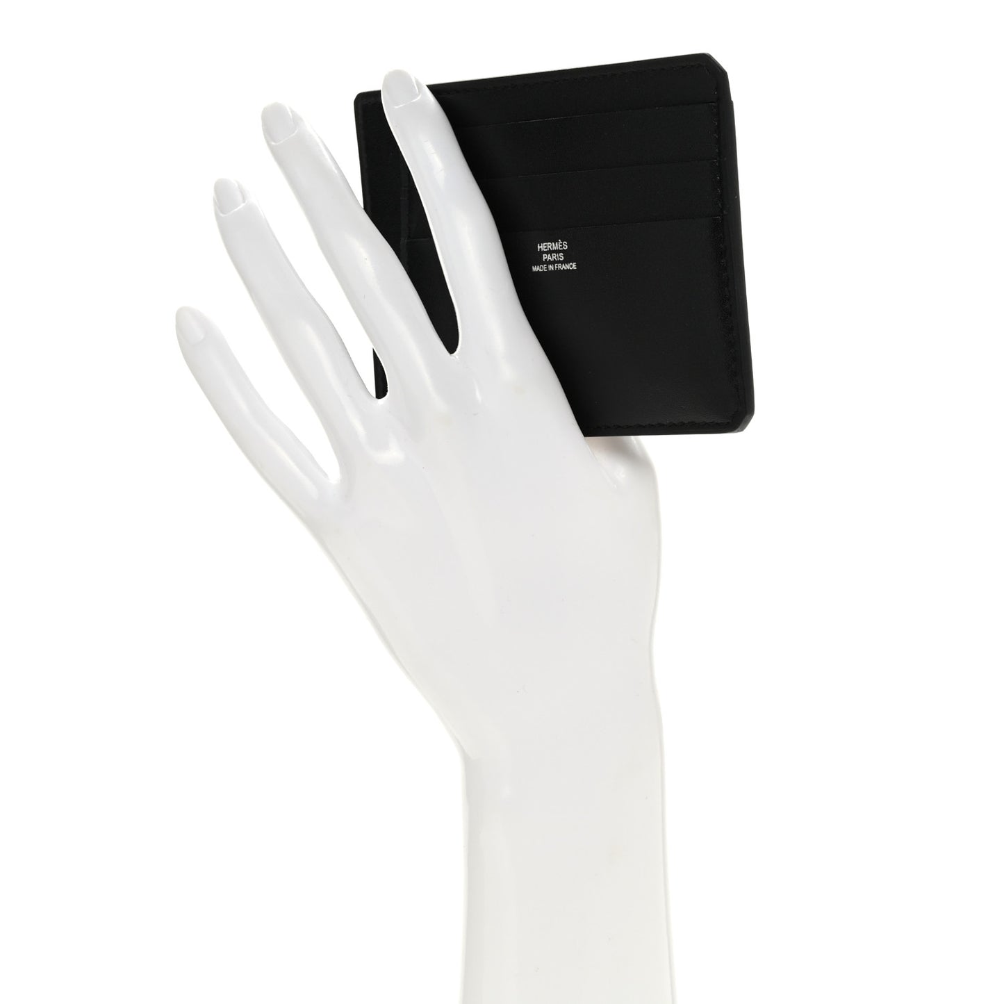 Villandry Calfskin City 8CC Card Holder Black