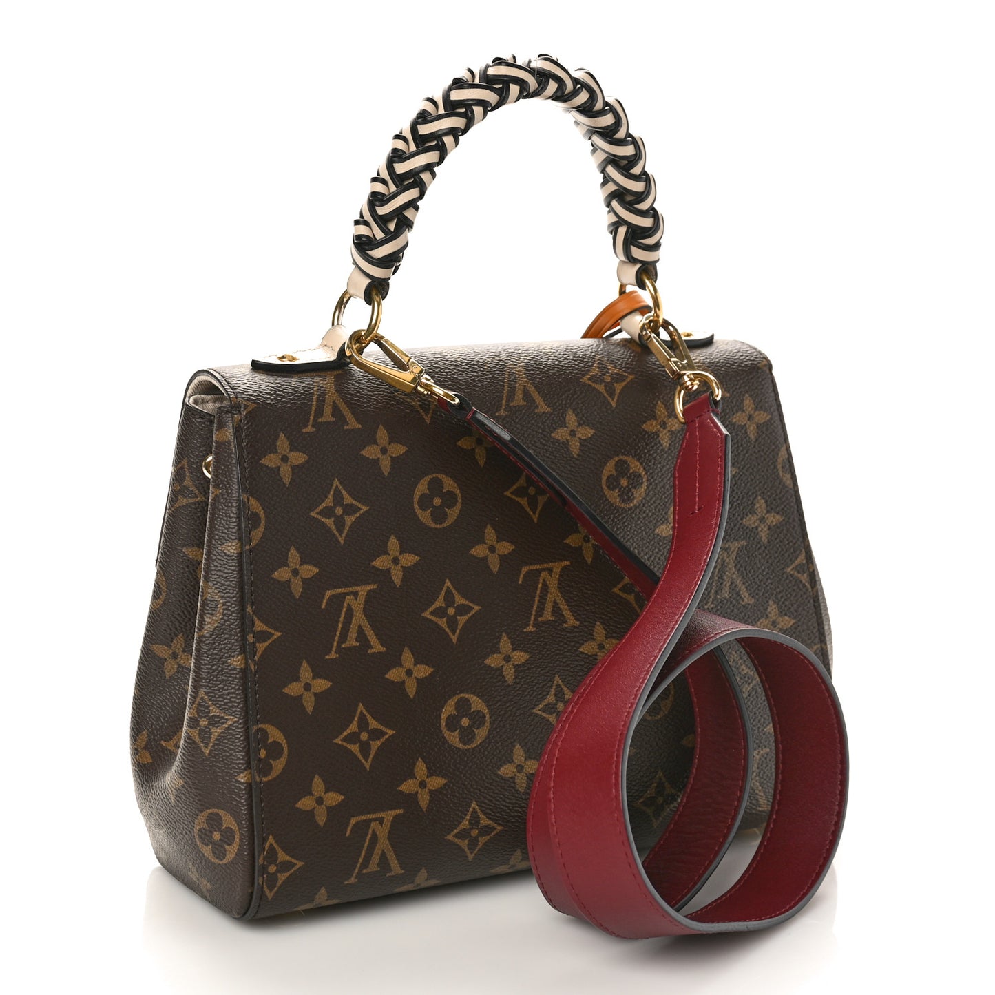Monogram Braided Cluny BB Multicolor