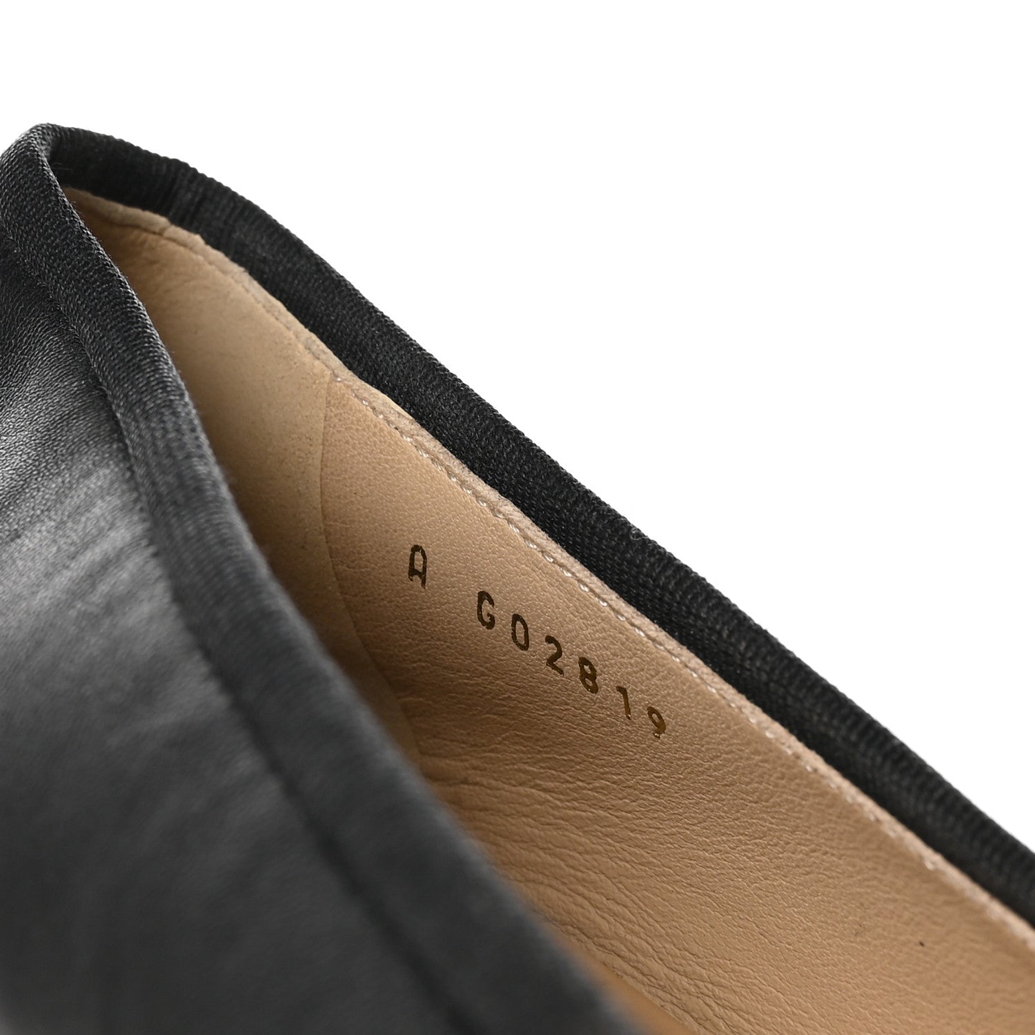 Chanel Lambskin Patent Cap Toe Ballerina Flats 39.5 Black 8 of 9