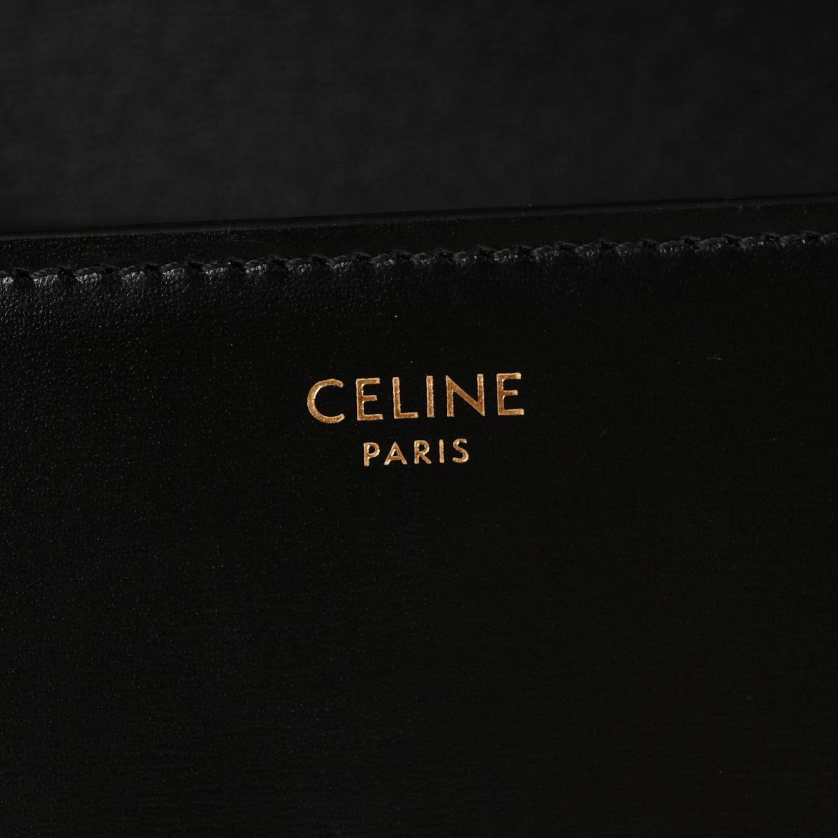 Shiny Calfskin Teen Triomphe Black