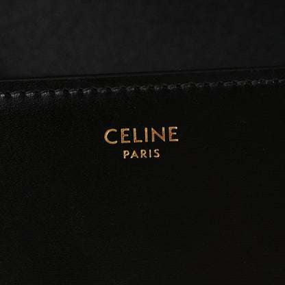 Celine Shiny Calfskin Teen Triomphe Black 6 of 10
