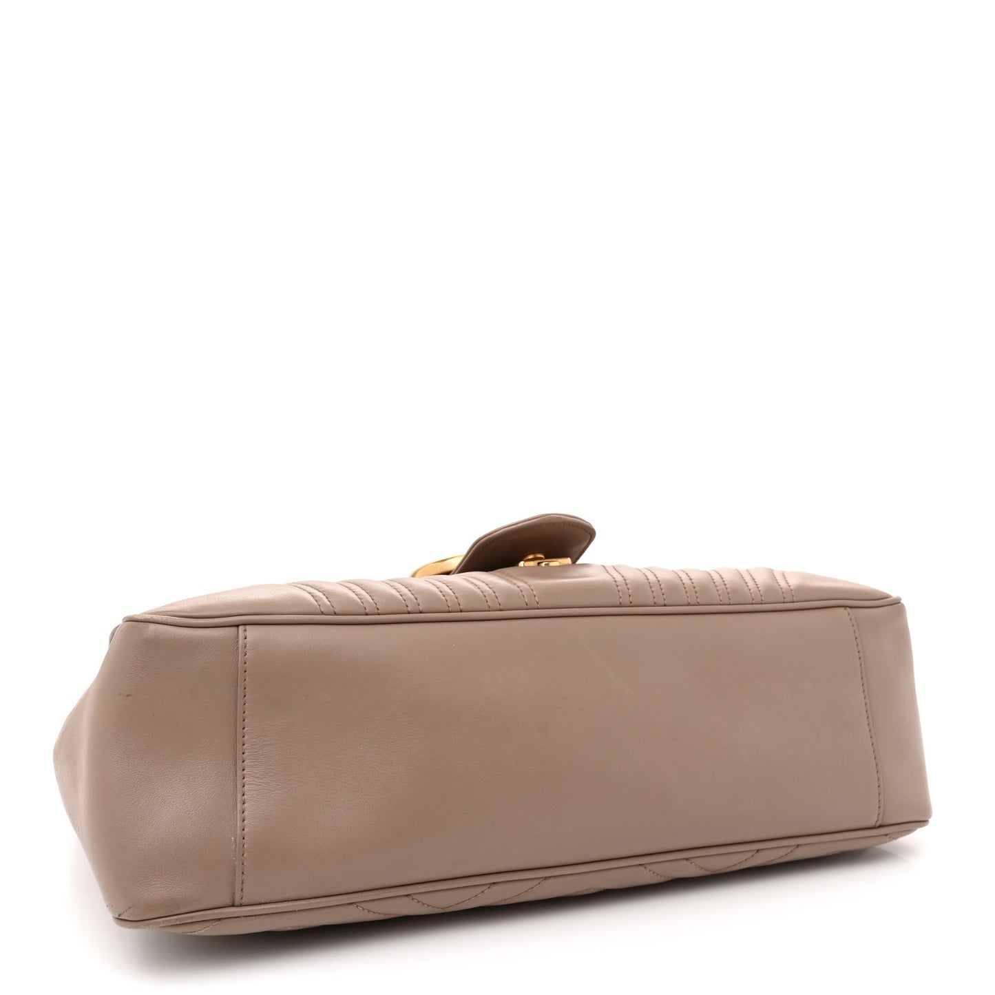 Calfskin Matelasse Large GG Marmont Shoulder Bag Porcelain Rose