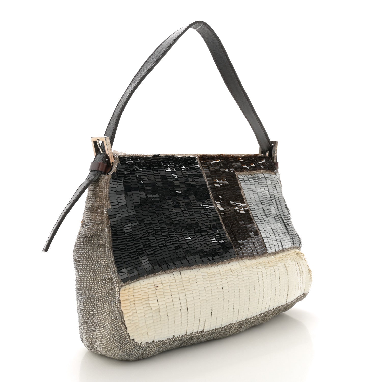 Fendi Sequin Paillettes Mama Baguette Multicolor 3 of 12
