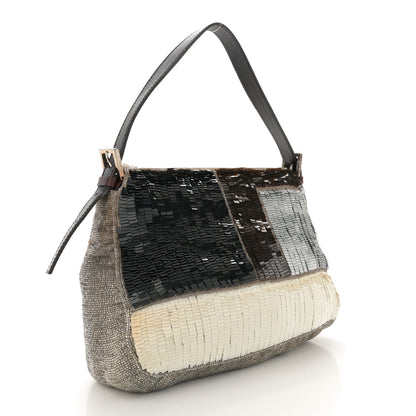Fendi Sequin Paillettes Mama Baguette Multicolor 3 of 12