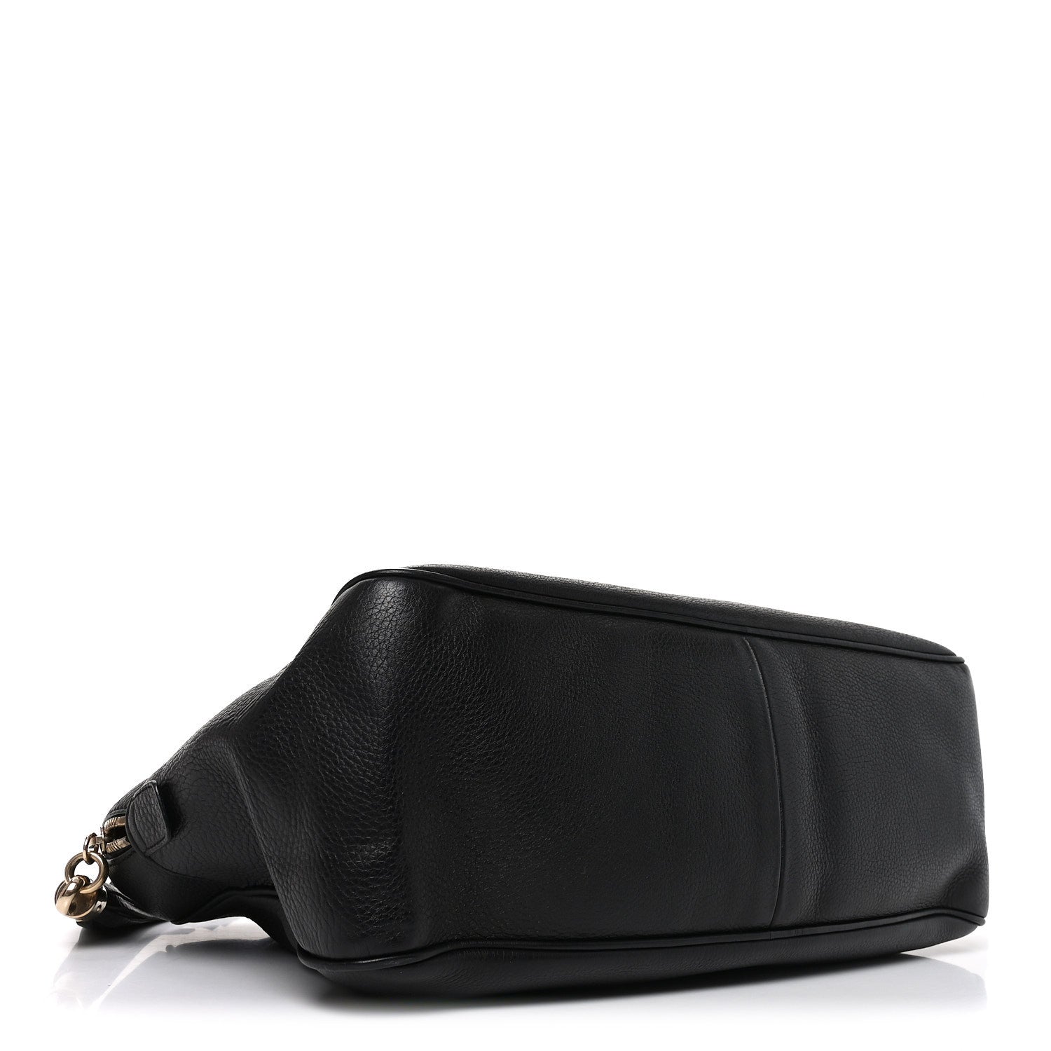 Gucci Pebbled Calfskin Medium Soho Bowler Black 4 of 12