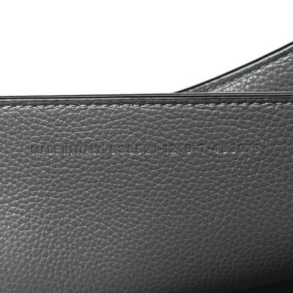 Balenciaga Grained Calfskin Neo Classic Silver Hardware S City Dark Grey 7 of 9