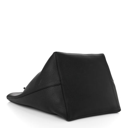 The Row Grained Calfskin Park Tote Three Black 5 of 12