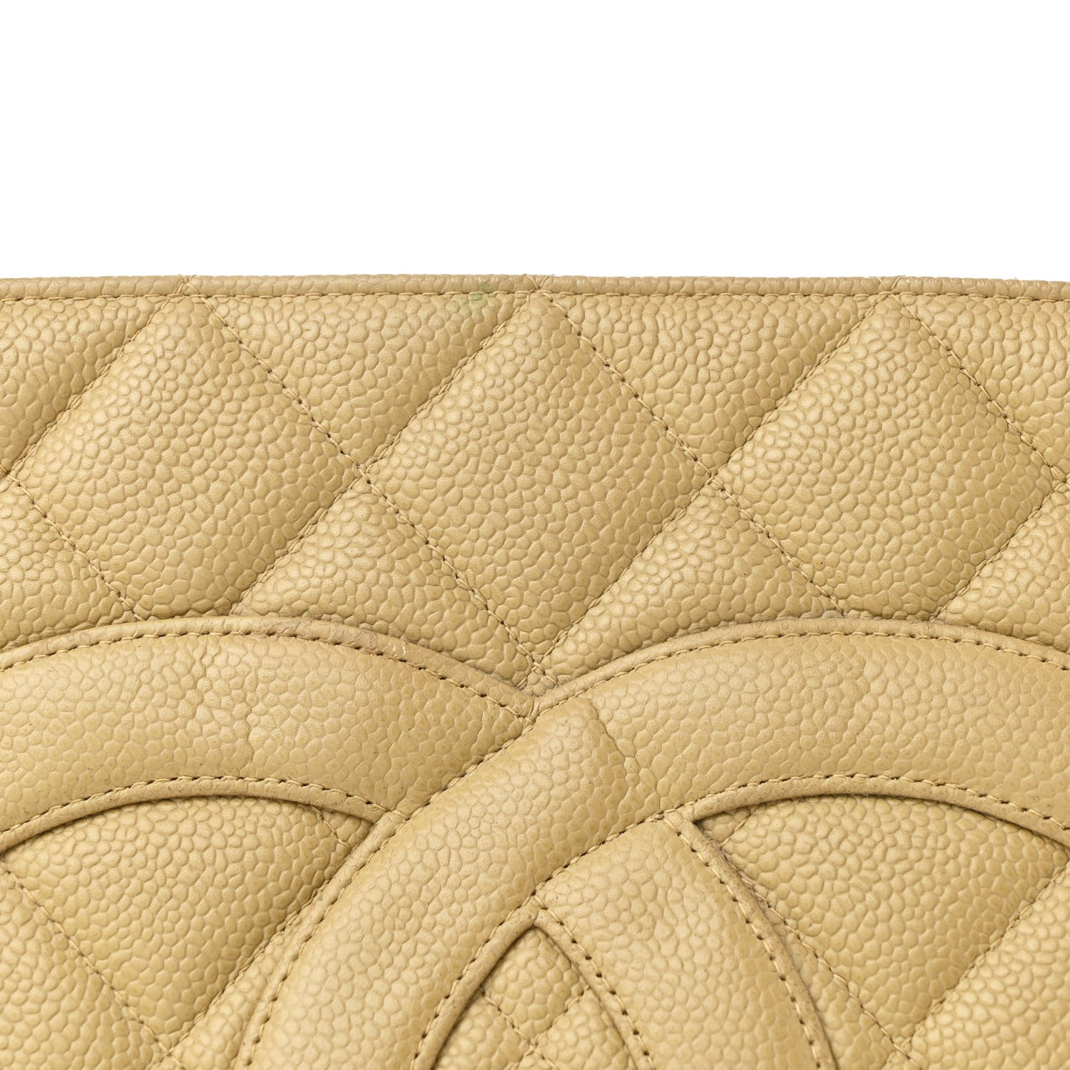 Chanel Caviar Quilted Medallion Tote Beige 8 of 13