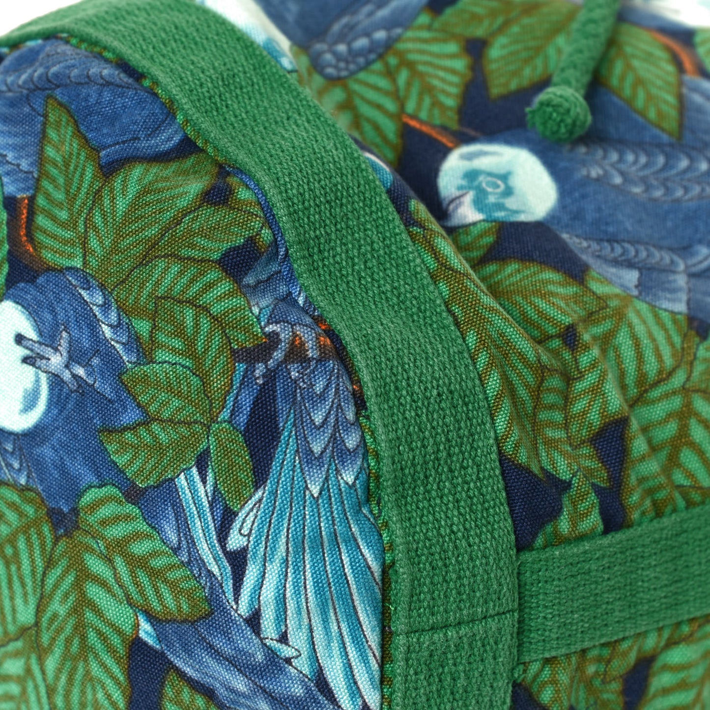 Cotton Canvas Drawstring Bucket Tote