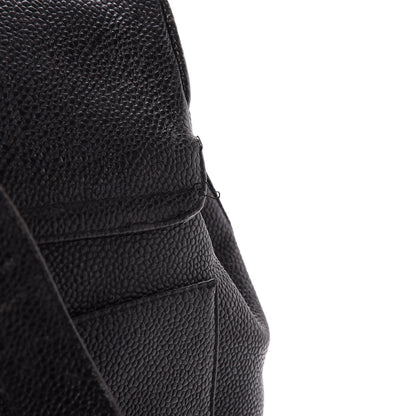 Chanel Caviar CC Backpack Black 11 of 13