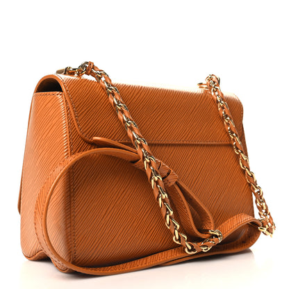 Louis Vuitton Epi Twist Shoulder Bag MM Gold Miel 3 of 9