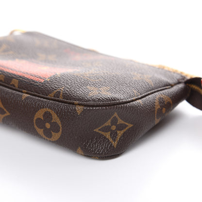 Louis Vuitton Monogram Trunks and Locks Mini Pochette Accessories 9 of 10