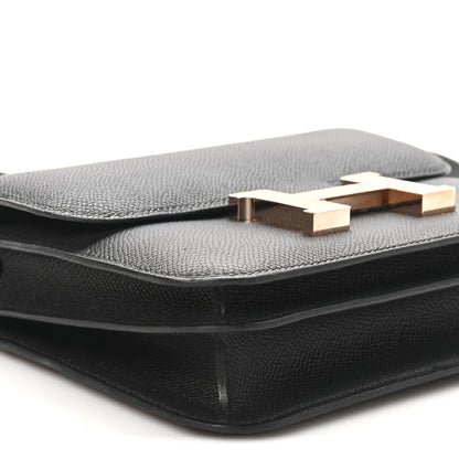 Hermes Epsom Constance 18 Black 10 of 12