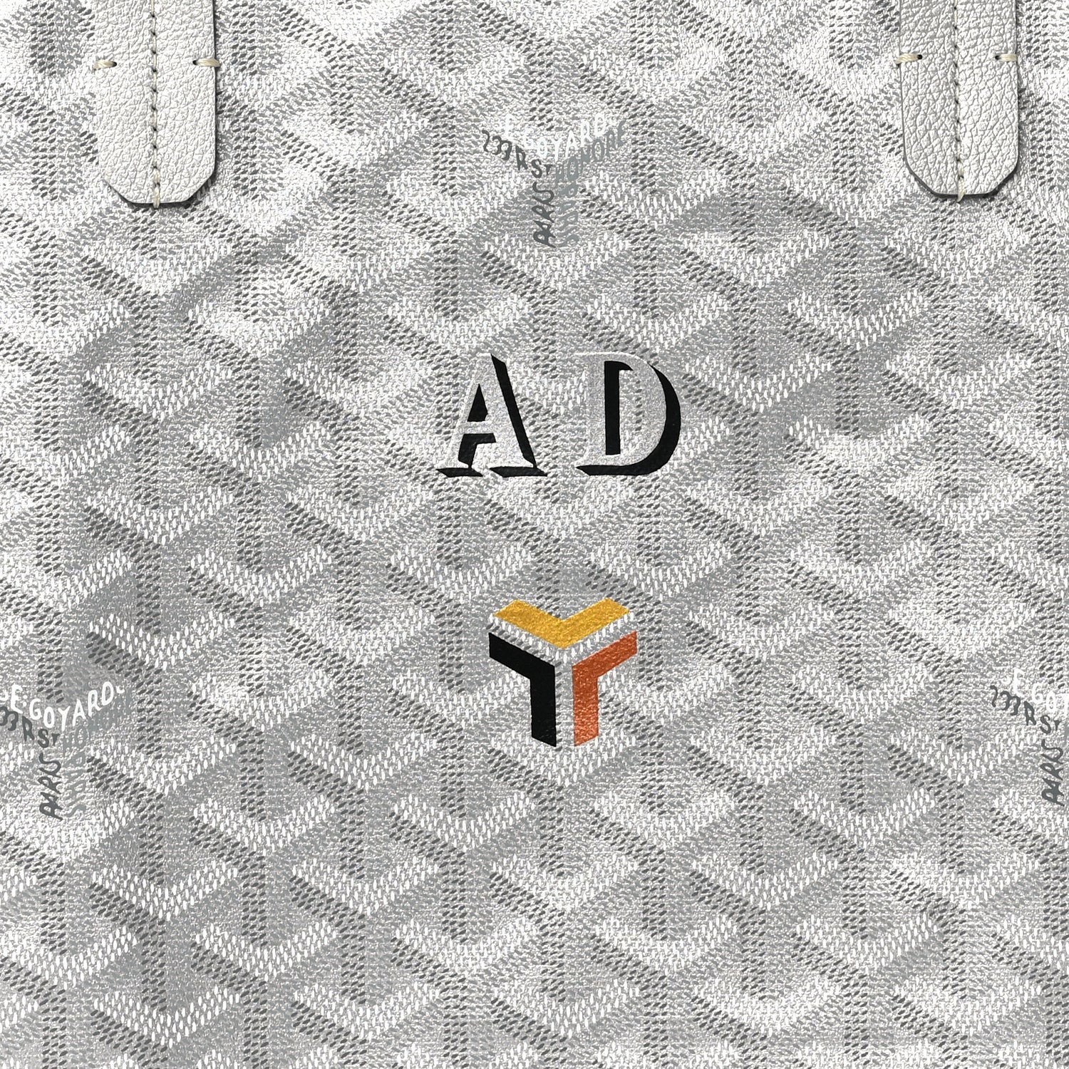 Goyard Goyardine Precious Metals Saint Louis PM Silver 9 of 12