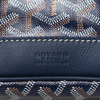 Goyard Goyardine Petit Flot Bucket Bag PM Navy 5 of 7