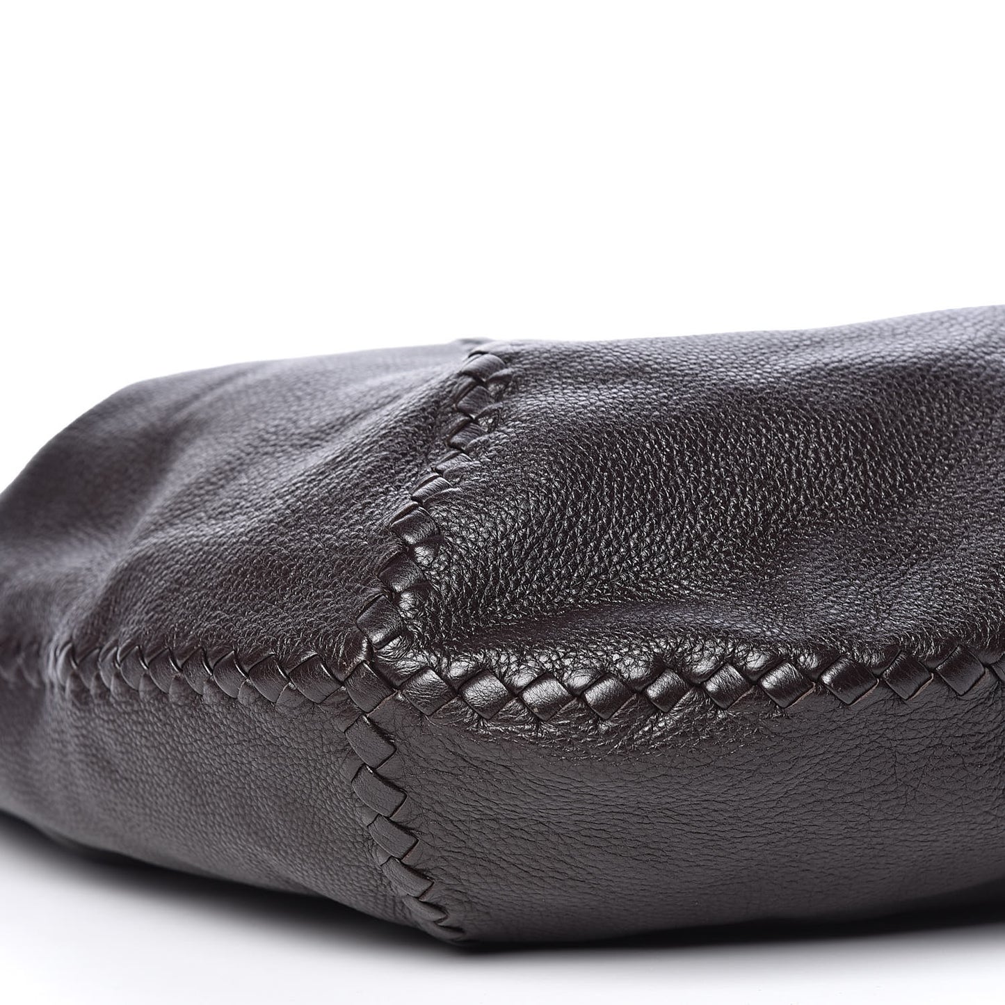 Cervo Deerskin Large Hobo Ebano