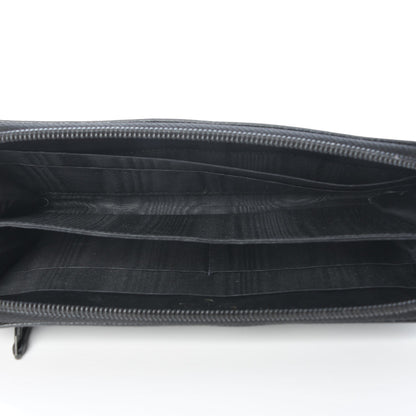 Chanel Caviar Timeless CC Zip Around Wallet Black 5 of 10