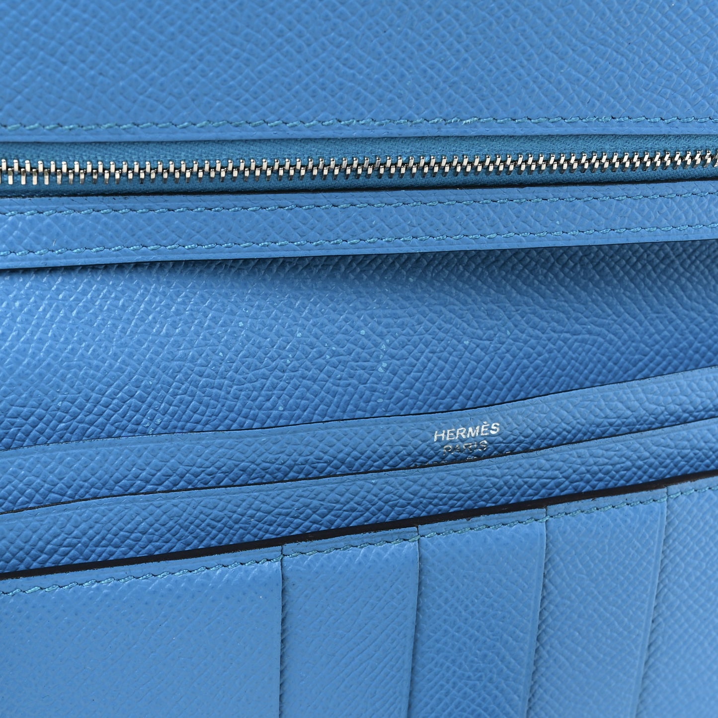 Epsom Bearn Gusset Wallet Bleu Zanzibar