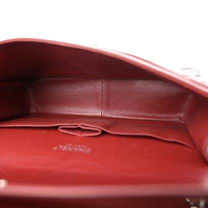 Chanel Caviar Quilted Jumbo Double Flap Dark Red 5 of 16