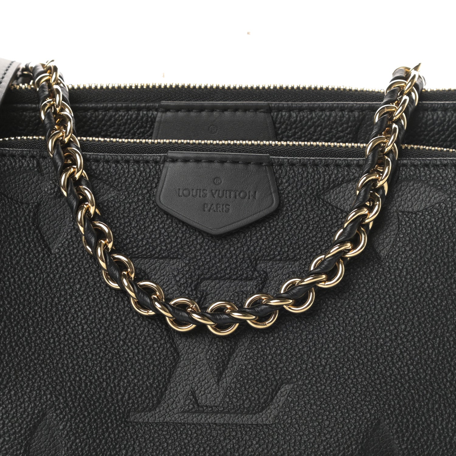 Louis Vuitton Empreinte Monogram Giant Multi Pochette Accessories Black 8 of 10