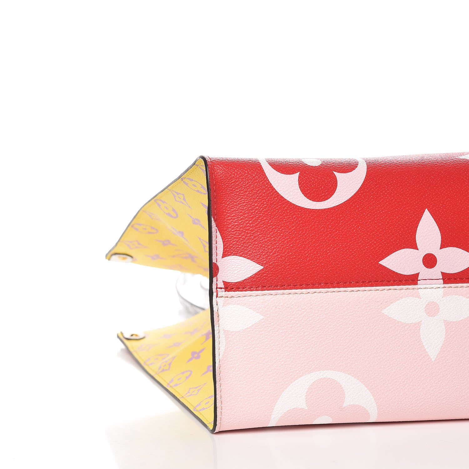 Louis Vuitton Monogram Giant Onthego GM Rouge Rose 6 of 10