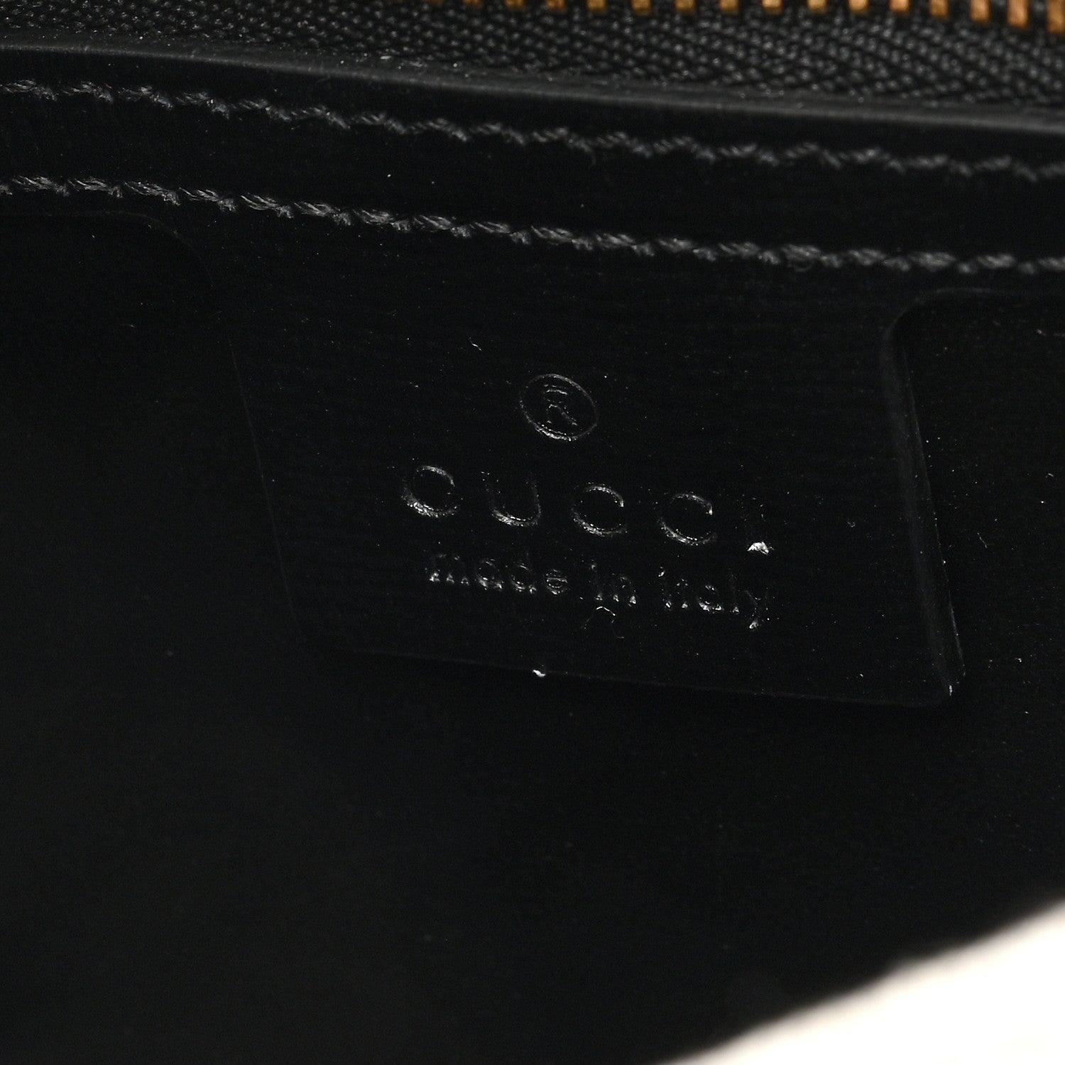 Gucci X BALENCIAGA Canvas Boarded Pluton Calfskin Flora Logo Print Small Jackie 1961 Hobo White Multicolor Black 6 of 9