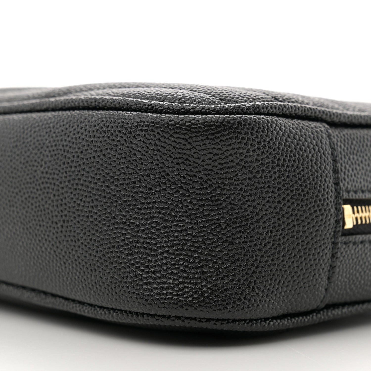 Saint Laurent Grain De Poudre Matelasse Monogram Mini Lou Camera Bag Black 10 of 11