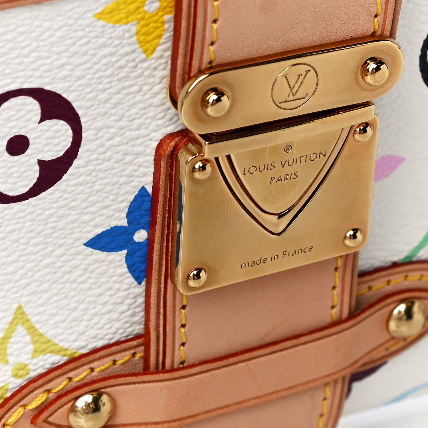 Louis Vuitton Monogram Multicolor Shirley White 12 of 15