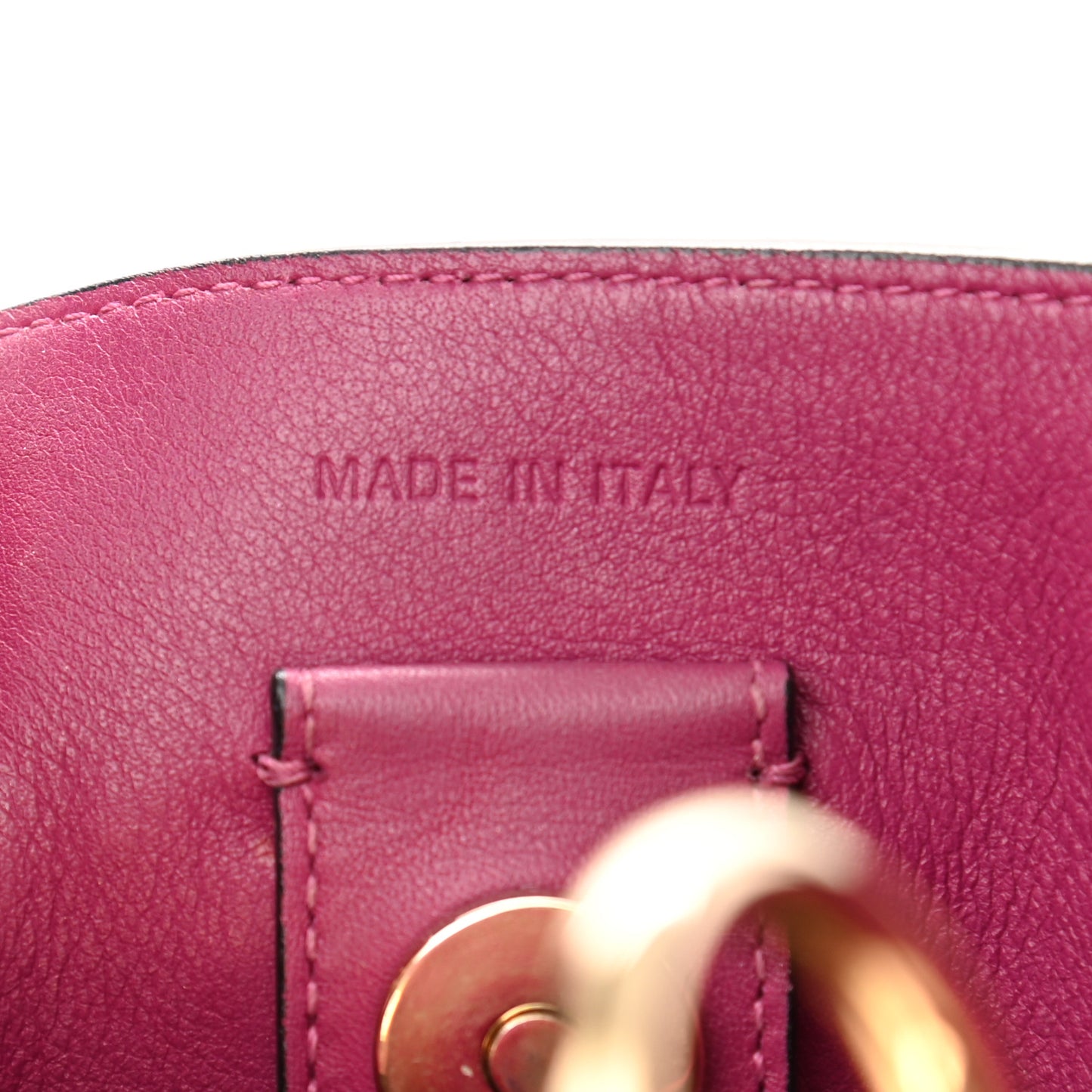 Bullcalf Small Diorissimo Tote Black Rose Indien