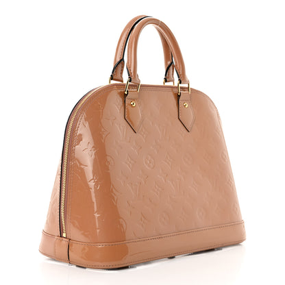 Louis Vuitton Vernis Alma PM Rose Velours 2 of 13