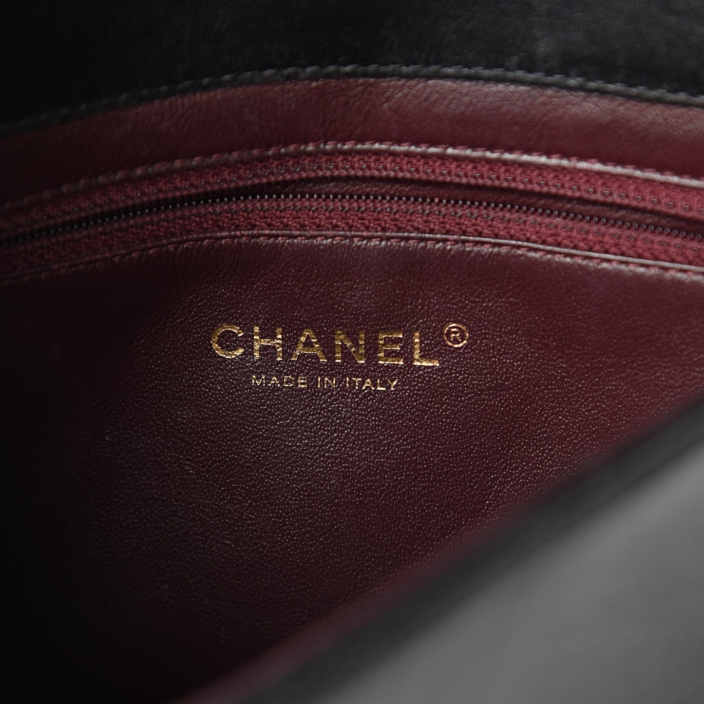 Lambskin Quilted Small Diamond CC Flap Black