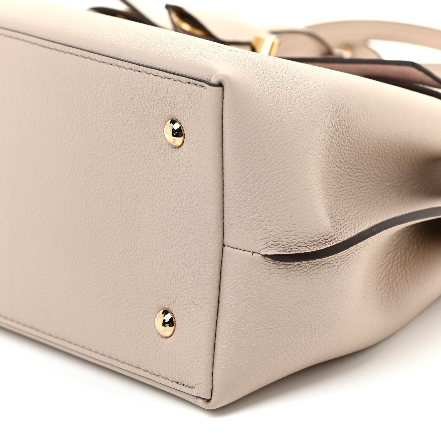 Louis Vuitton Soft Calfskin Lockme Ever MM Greige 9 of 9