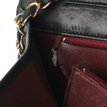 Chanel Lambskin Quilted Small Single Flap Black 14 of 19
