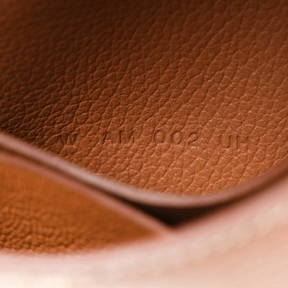Hermes Evercolor Constance Slim Wallet Gold 8 of 12