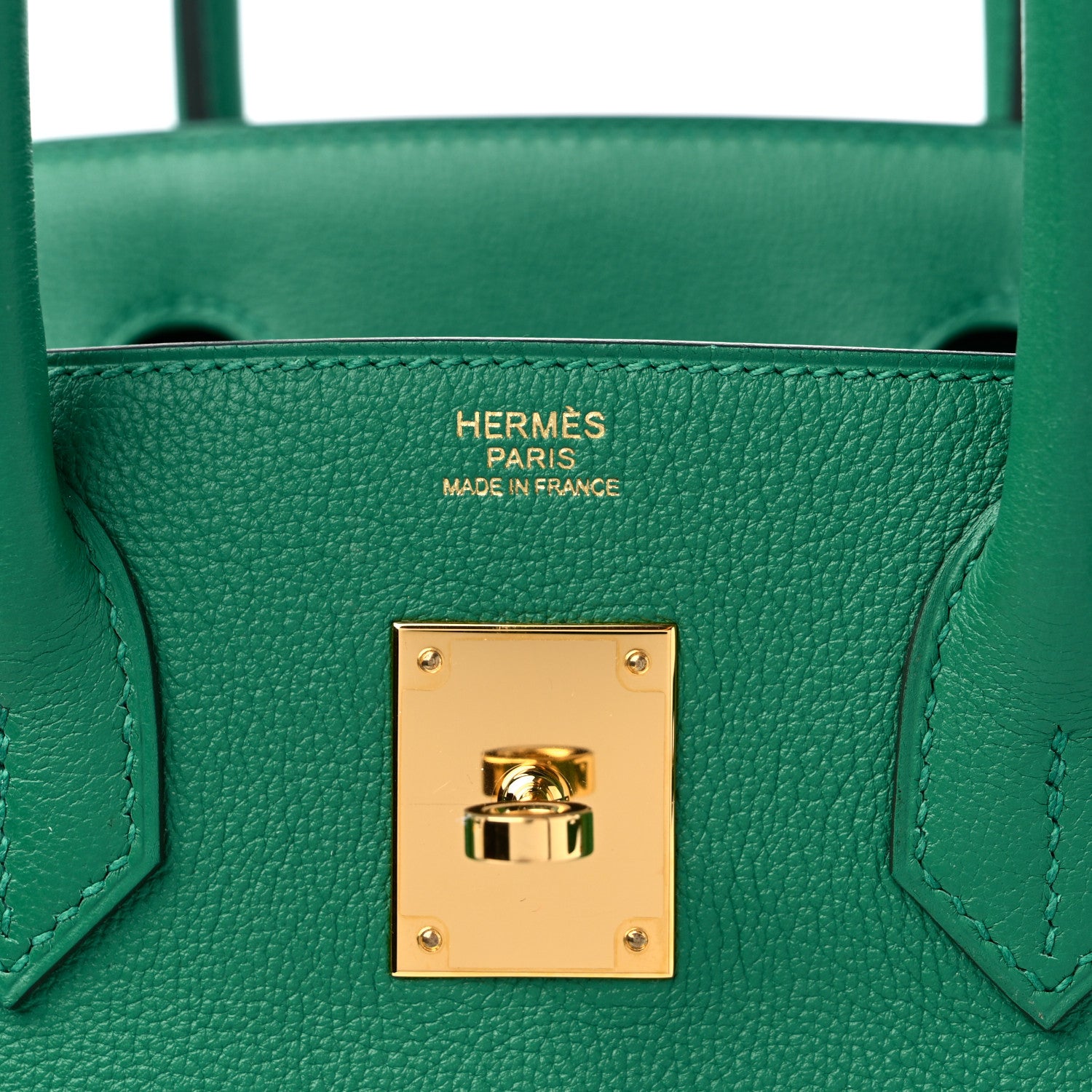 Hermes Taurillon Novillo Birkin 30 Vert Vertigo 6 of 9