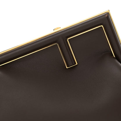 Fendi Shiny Nappa Small Fendi First Chocolate 8 of 11