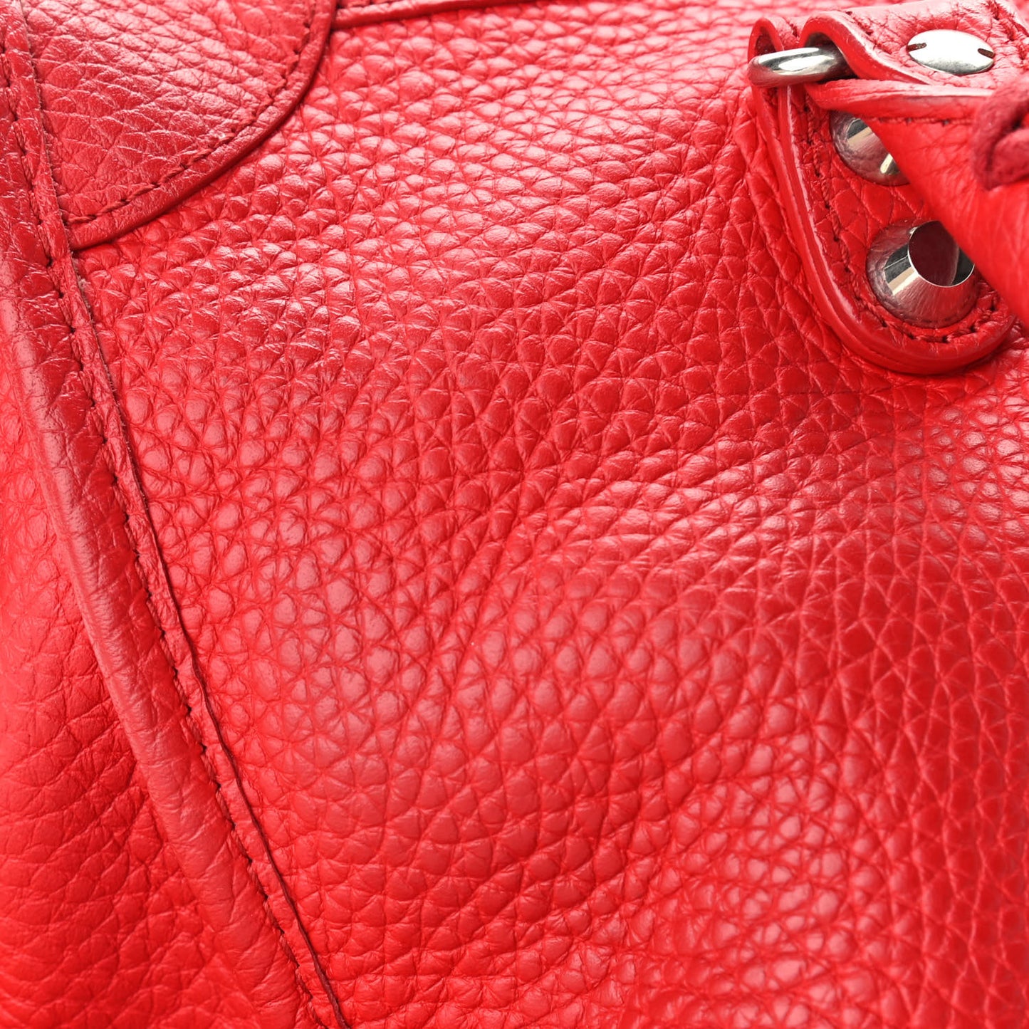 Vibrato Calfskin Classic Silver Hardware S City Rouge Cerise