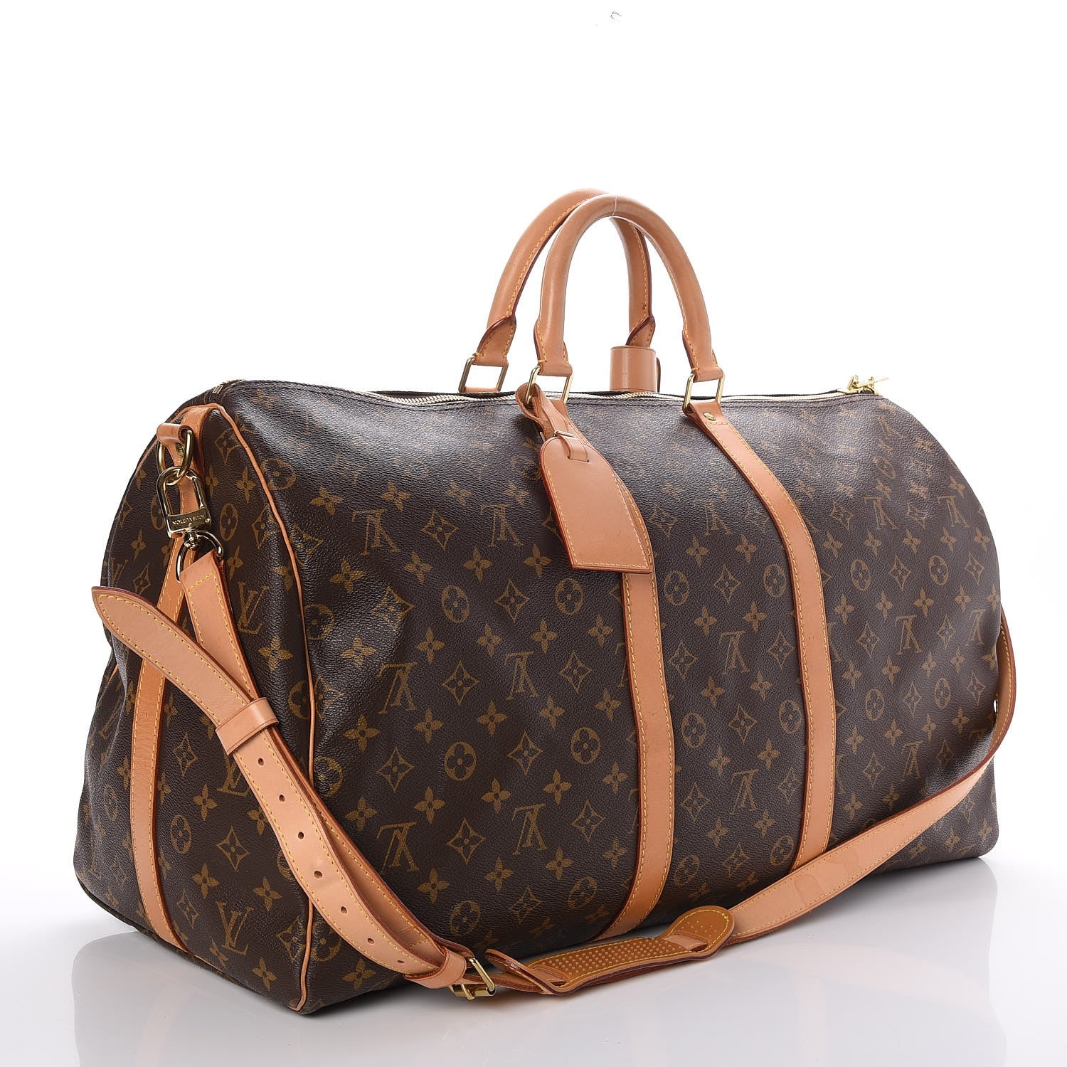 Louis Vuitton Monogram Keepall Bandouliere 55 3 of 9