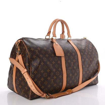 Louis Vuitton Monogram Keepall Bandouliere 55 3 of 9