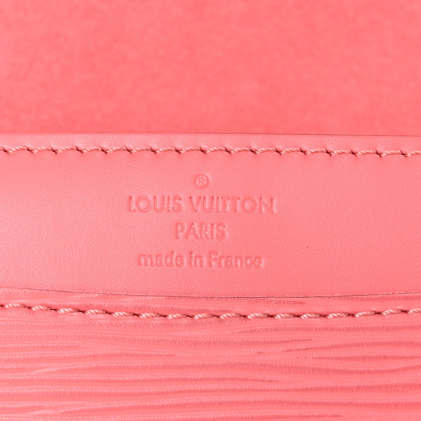 Epi Louise Strap PM Corail