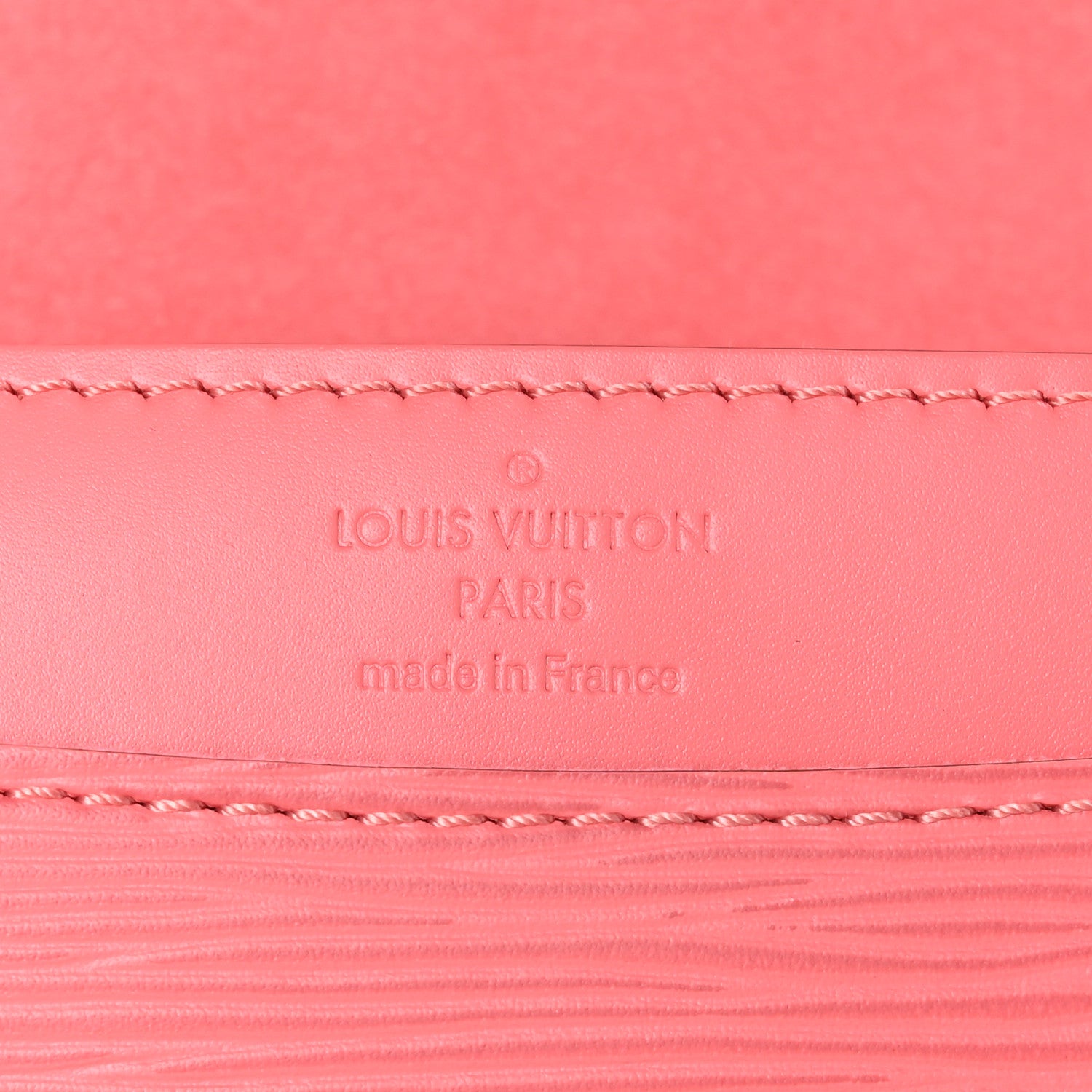 Louis Vuitton Epi Louise Strap PM Corail 6 of 9