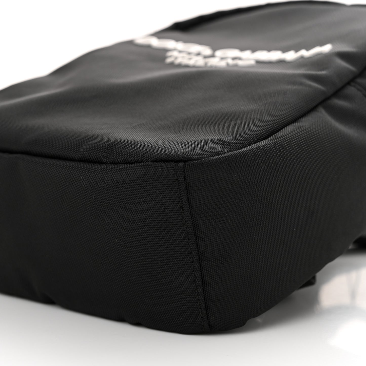 Nylon Logo Childrens Backpack Black