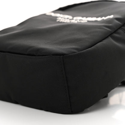 Dolce & Gabbana Nylon Logo Childrens Backpack Black 9 of 9