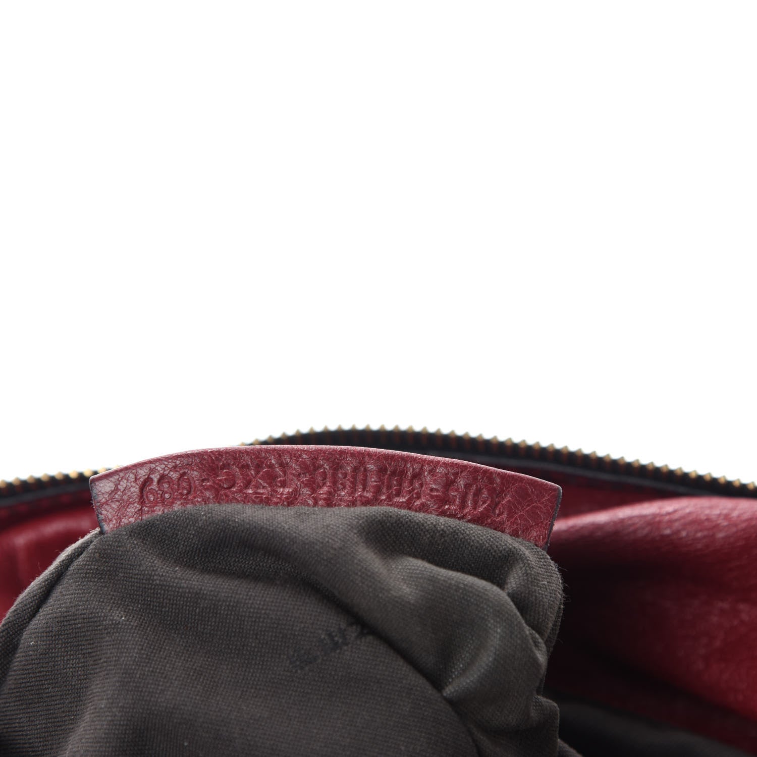 Fendi Calfskin Large Chef Shopper Tote Rosso 16 of 17