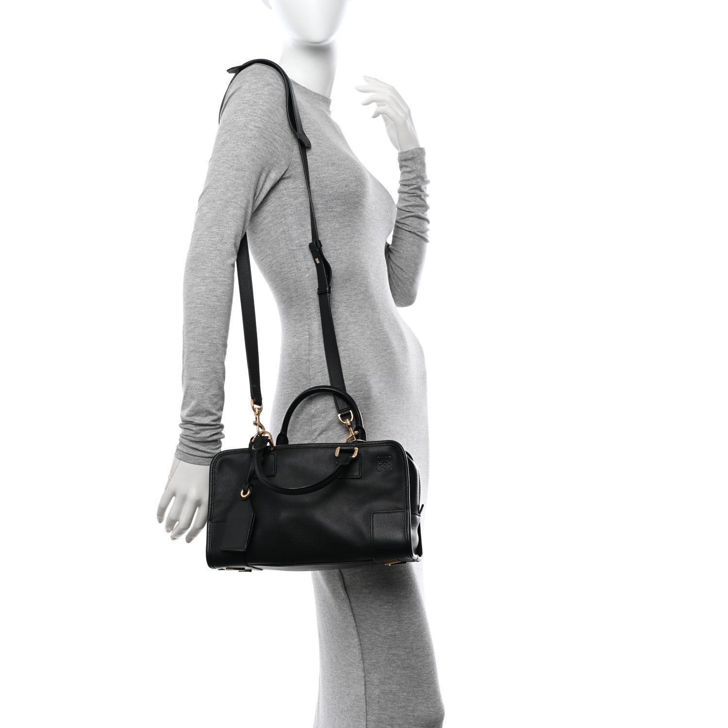 Loewe Nappa Calfskin Amazona 28 Black 2 of 10
