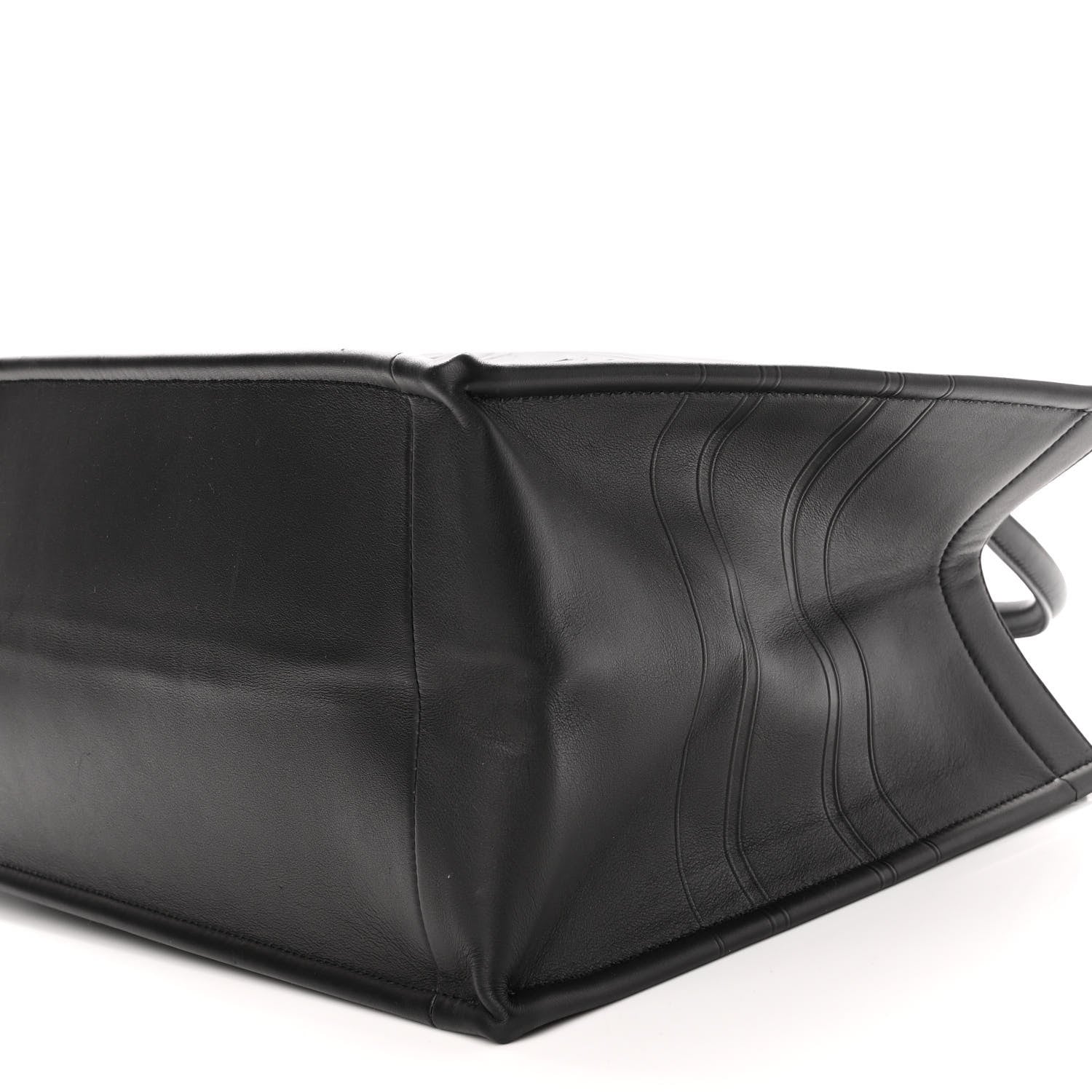 Christian Dior Calfskin Embossed Medium Book Tote Black 10 of 10