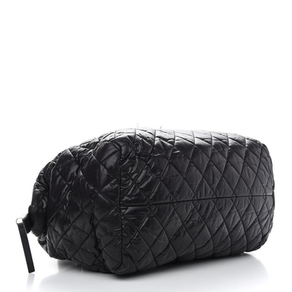 Chanel Nylon Quilted Medium Coco Cocoon Tote Black 4 of 12