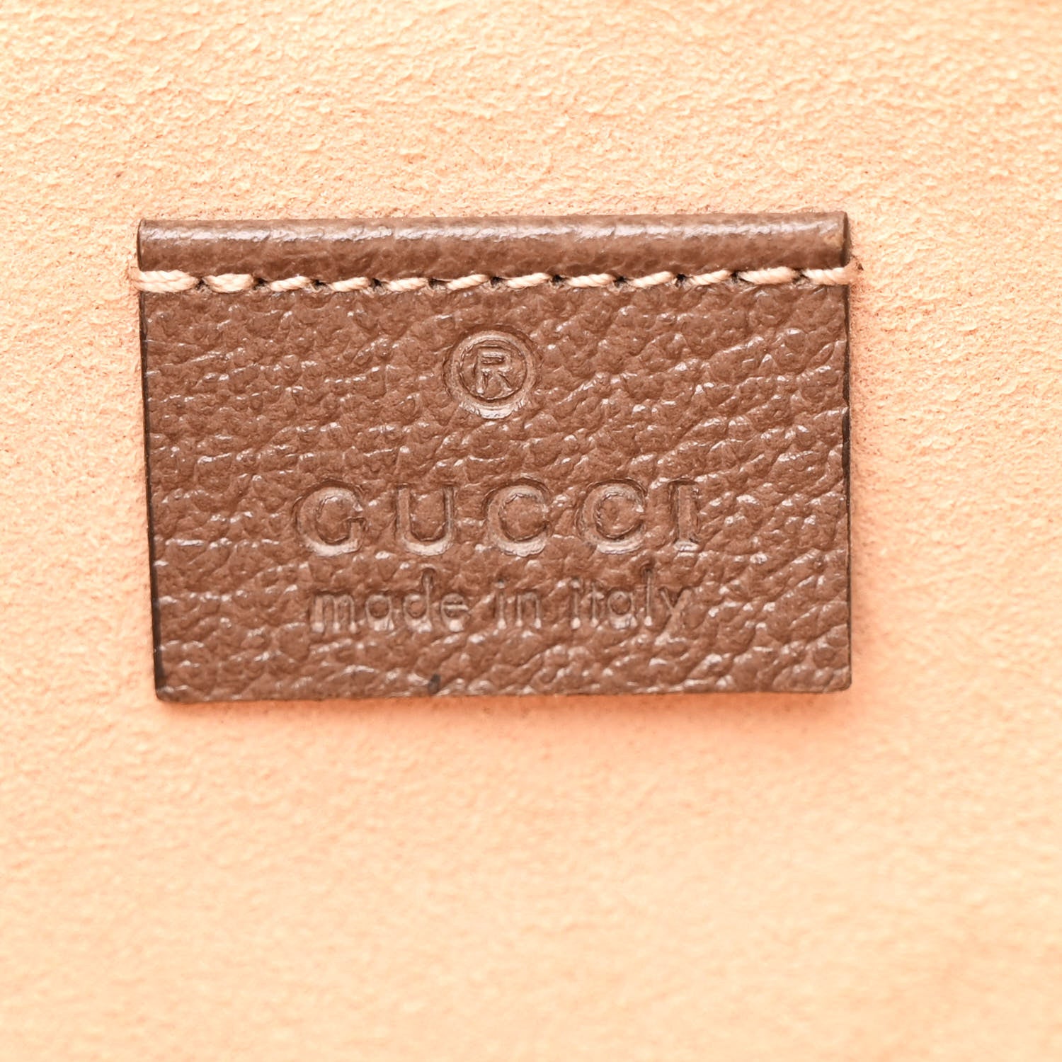 Gucci GG Supreme Monogram Large Ophidia Pouch Clutch Brown 6 of 8